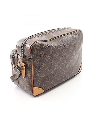 Louis Vuitton Louis Vuitton Nile Monogram Shoulder Bag/Handbag, Coated Canvas and Leather, Women's, Brown, M45244 (view 2)
