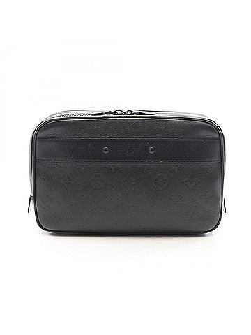 Louis Vuitton Louis Vuitton LOUIS VUITTON Trouse Toilette GM Second Bag Clutch Handbag Leather Monogram Shadow Men's Black M68589 (view 1)