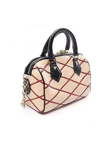 Louis Vuitton Louis Vuitton Speedy Bandoulière 20 2-Way Handbag, Leather, Maltage, Women's, Beige, Red, Black, M24261 (view 2)