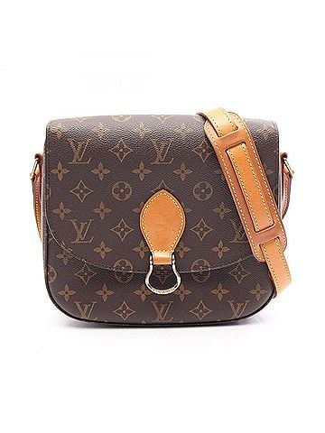 Louis Vuitton Louis Vuitton Saint Cloud GM Shoulder Bag/Handbag, Coated Canvas and Leather, Monogram Pattern, Women's, Brown, M51242 (view 1)