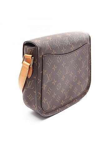 Louis Vuitton Louis Vuitton Saint Cloud GM Shoulder Bag/Handbag, Coated Canvas and Leather, Monogram Pattern, Women's, Brown, M51242 (view 2)