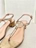 Tory Burch Solid Gold Sandals Size 7 - photo 4