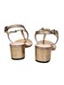Tory Burch Solid Gold Sandals Size 7 - photo 2