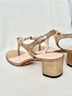 Tory Burch Solid Gold Sandals Size 7 - photo 8