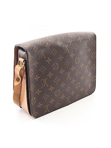 Louis Vuitton Louis Vuitton LOUIS VUITTON Cartouchiere GM Shoulder Bag Handbag Coated Canvas Leather Monogram Women's Brown M51252 (view 2)