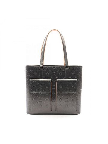 Louis Vuitton Louis Vuitton Wilwood Tote Bag Handbag Leather Monogram Matte Women's Black M55102 (view 1)