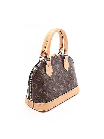 Louis Vuitton Louis Vuitton Alma BB Animogram 2-Way Handbag, Coated Canvas Leather, Women's, Brown/Multicolor, M47201 (view 2)