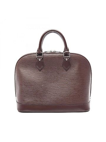 Louis Vuitton Louis Vuitton Alma Handbag, Leather Epi, Women's, Brown, M5214D (view 1)