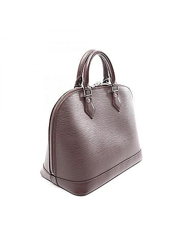 Louis Vuitton Louis Vuitton Alma Handbag, Leather Epi, Women's, Brown, M5214D (view 2)