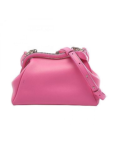 Bvlgari Bulgari BVLGARI Serpentine Handbag Pouch Shoulder Bag Leather Women's Pink (view 1)