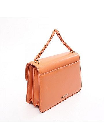 Bvlgari Bulgari BVLGARI Serpenti Forever 2-Way Handbag, Leather, Women's, Orange (view 2)