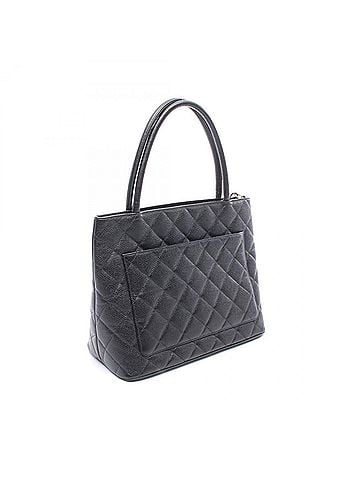 Chanel Chanel Reissue Tote Bag, Handbag, Caviar Leather (Grained Calfskin), Women's, Black, A01804 (view 2)