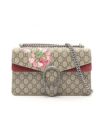 Gucci Gucci Dionysus GG Blooms Shoulder Bag/Handbag, Coated Canvas/Suede, Women's, Beige/Multicolor, 400249 (view 1)