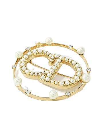 Christian Dior Christian Dior Claire Di Lune V0412CDLRS Brooch (view 1)