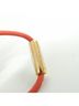 Hermès 100% Leather Orange Hermes Loop 072933CD Necklace One size - photo 3