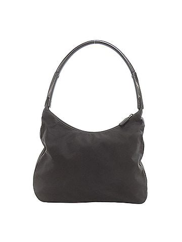 Prada Prada logo hardware tote bag, nylon, women's. PRADA (view 2)