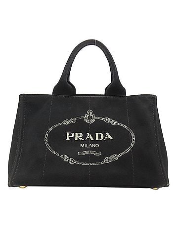 Prada Prada Canapa handbag, canvas, women's. (view 1)