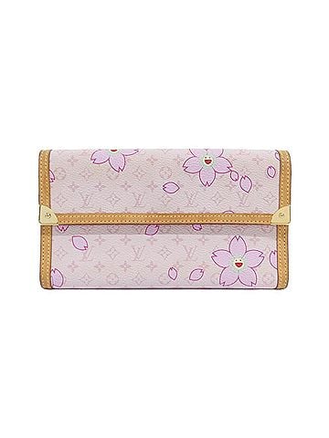 Louis Vuitton Louis Vuitton Monogram Cherry Blossom Portefeuille Tresor International M92028 Wallet (view 1)