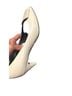 Bloomingdale's White Heels Size EU 38 1/2 - photo 1