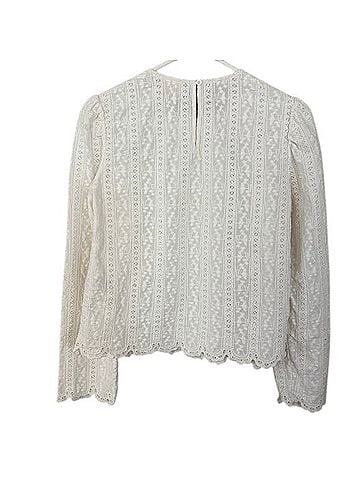 Sézane Abey Long Sleeve Blouse (view 2)