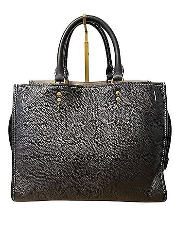 Quince Italian Leather Medium Convertible Satchel Leather Satchel (view 2)