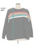 Torrid Stripes Black Pink Pullover Sweater Size 5X - photo 5