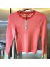 Alice + Olivia 100% Wool Color Block Pink Pullover Sweater Size M - photo 4