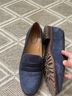 Talbots 100% Calf Leather Blue Flats Size 8 - photo 5