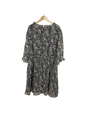 Hayden Belted Ruffle Neck Chiffon Mini Dress Casual Dress (view 2)