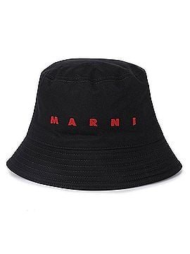 MARNI Embroidered Logo Bucket Hat (view 1)