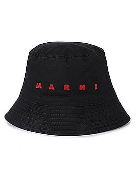 MARNI Embroidered Logo Bucket Hat (view 2)