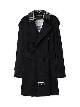 Burberry Detachable Collar Gabardine Trench Coat (view 1)