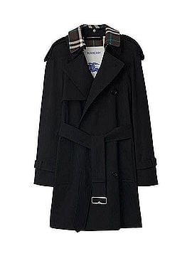 Burberry Detachable Collar Gabardine Trench Coat (view 2)