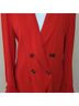 Veronica Beard Solid Leopard Print Red Blazer Size 4 - photo 13