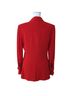 Veronica Beard Solid Leopard Print Red Blazer Size 4 - photo 2