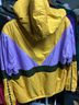 Pink Multi Color Windbreaker Size L - photo 5