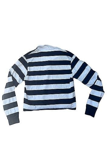 Brandy Melville John Galt Striped Rugby Polo Shirt Polo (view 2)