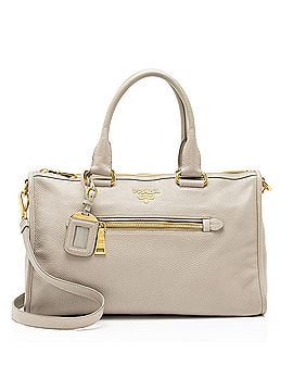 Prada Prada Vitello Daino Zip Satchel (view 1)