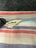 L.L.Bean 100% Linen Stripes Blue L.L.Bean Long Sleeve Blouse Size L - photo 6
