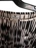 Worthington Print Black White Short Sleeve Blouse Size M - photo 2