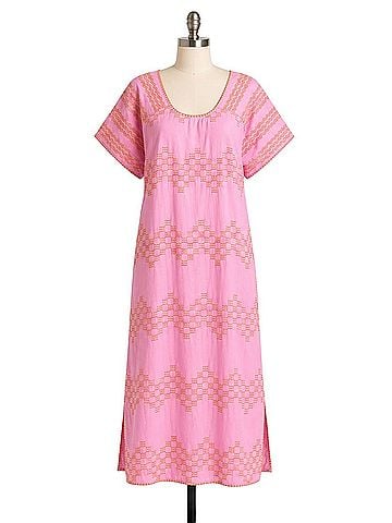 Marea by Liz Joy Nosara Caftan Casual Dress (view 1)