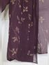 Adrianna Papell 100% Silk Floral Purple Gold Jacket Size 12 - photo 11