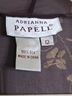 Adrianna Papell 100% Silk Floral Purple Gold Jacket Size 12 - photo 3