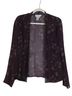 Adrianna Papell 100% Silk Floral Purple Gold Jacket Size 12 - photo 1