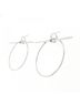Hermès 100% Sterling Silver Multi Color Hermes Echappet Earrings One size - photo 2