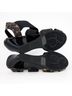 Predictions Animal Print Leopard Print Black Brown Wedges Size 7 1/2 - photo 3