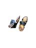 Predictions Animal Print Leopard Print Black Brown Wedges Size 7 1/2 - photo 5