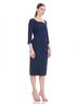 Kay Unger Solid Blue Cocktail Dress Size 0 - photo 6
