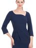 Kay Unger Solid Blue Cocktail Dress Size 0 - photo 7