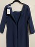 Kay Unger Solid Blue Cocktail Dress Size 0 - photo 14